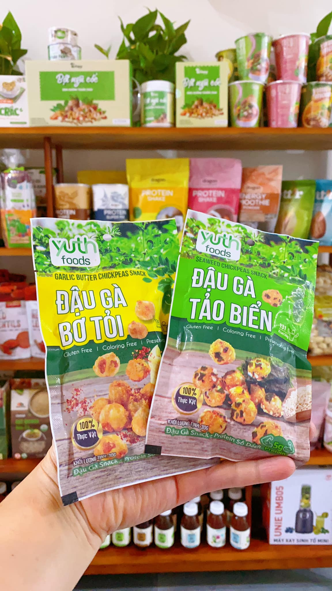 Đậu Gà Bơ Tỏi - Yuth Foods