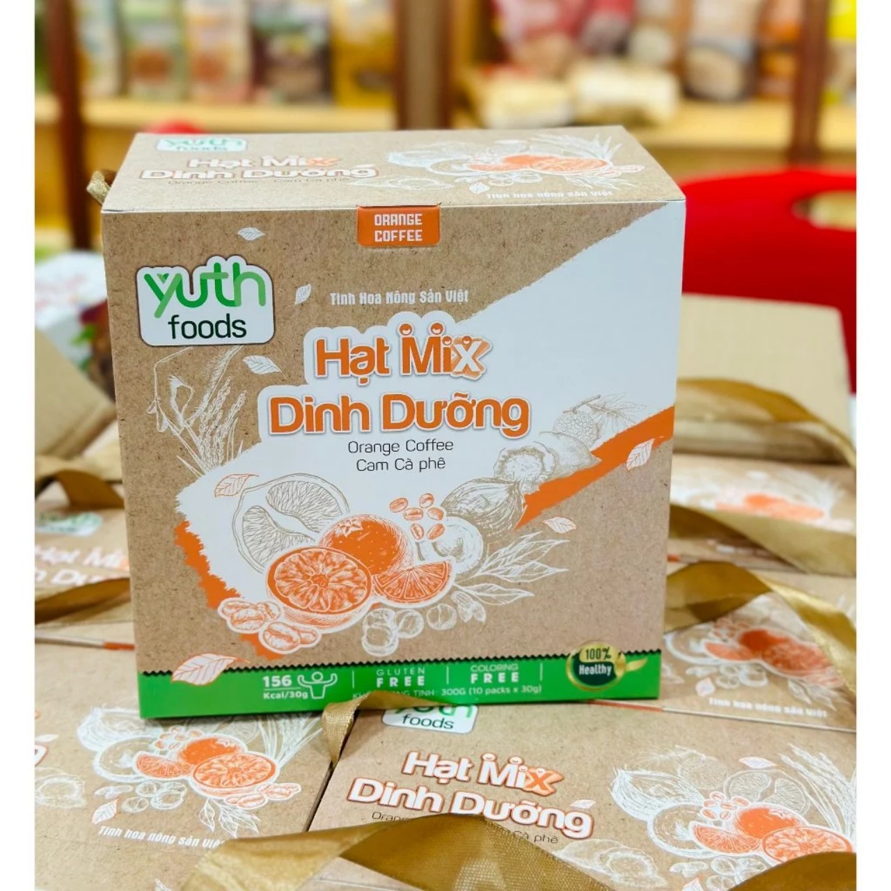 Hạt mix dinh dưỡng vị Cam Cà Phê/Táo Quế/ Nhiệt Đới - Yuth Foods