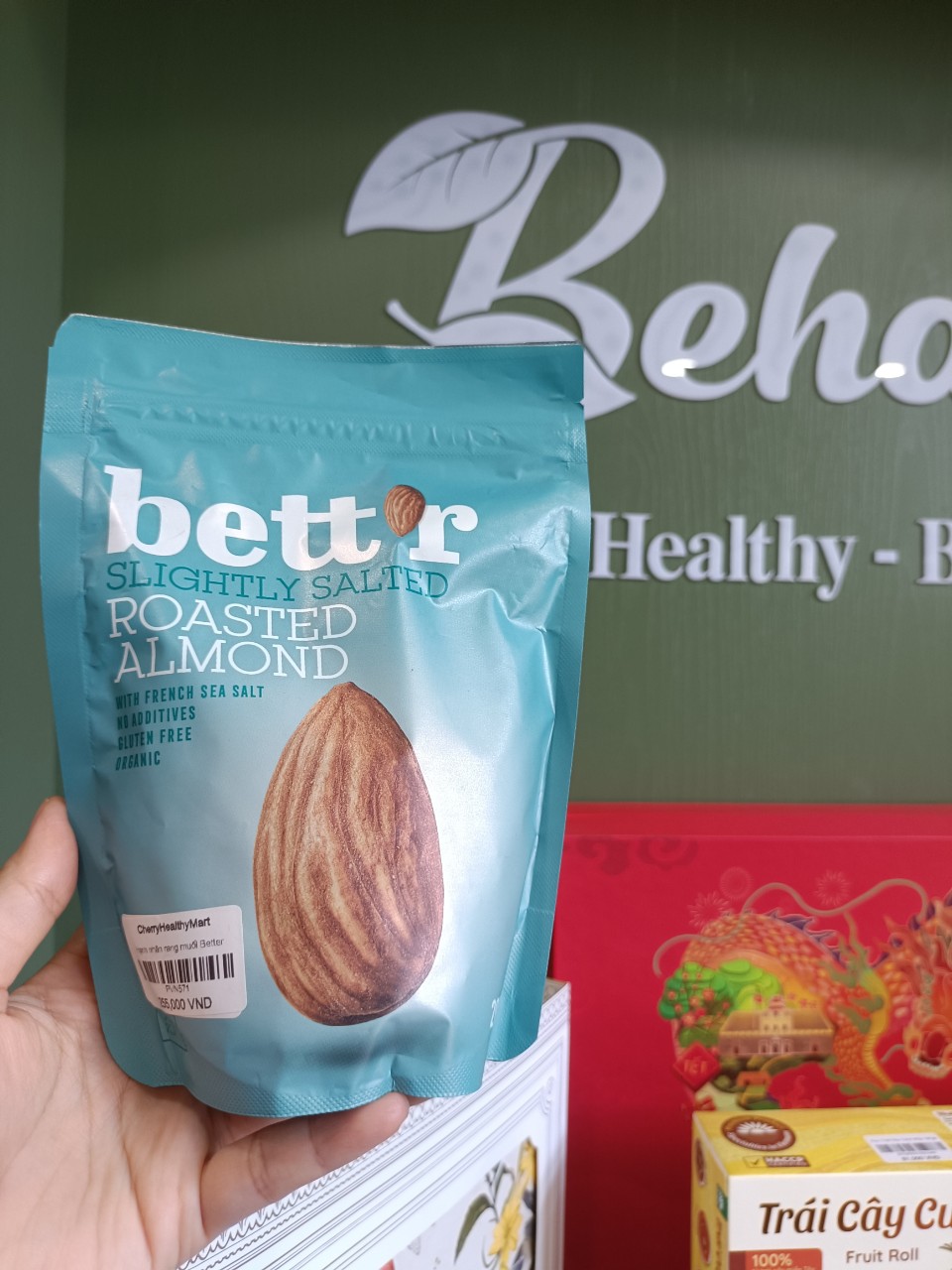 Hạnh nhân rang muối túi 150gr