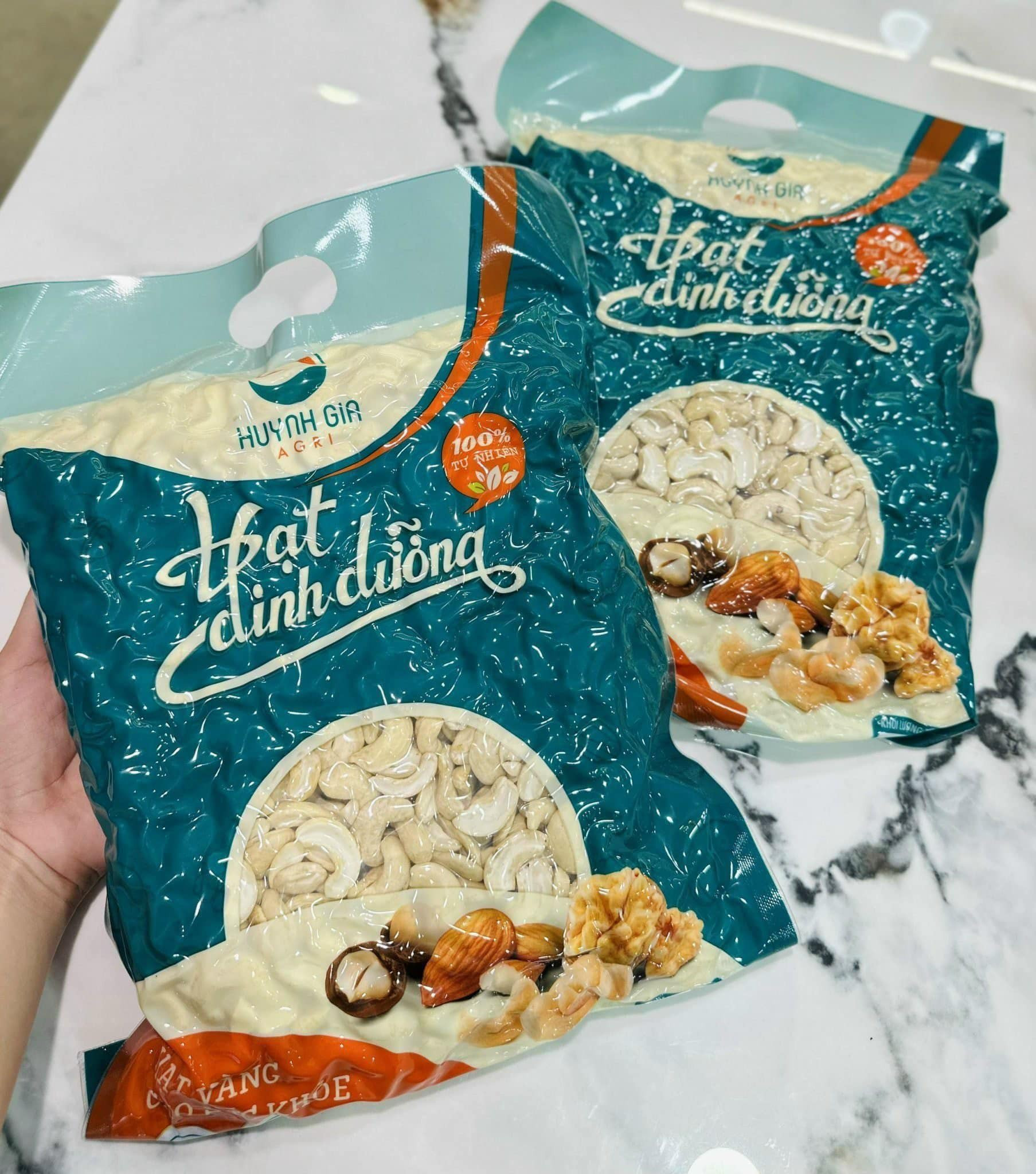Hạt điều sấy nguyên vị 1kg - Huỳnh Gia