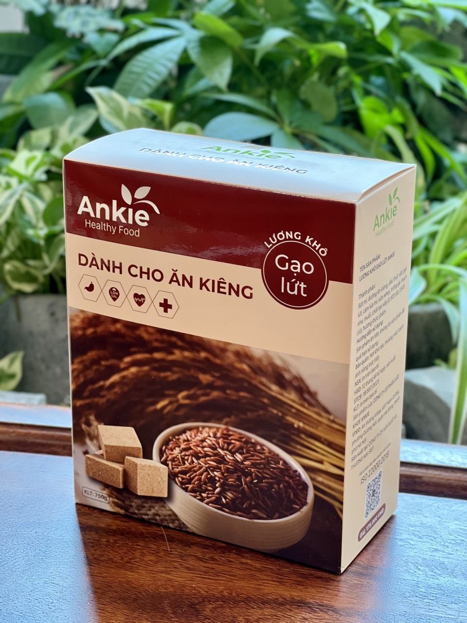 Lương khô ăn kiêng gạo lứt - Ankie