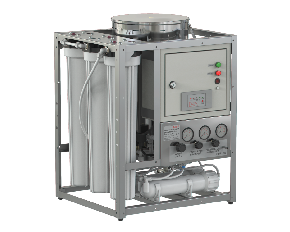 Hệ thống tạo nước cấp thuốc thử UPVA, model: UPVA-15 , Hãng: LIVAM/ĐỨC