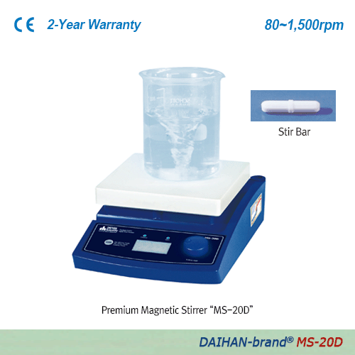 Máy khuấy từ (Digital), Model: MS-20D, Hãng: DAIHAN/Hàn Quốc