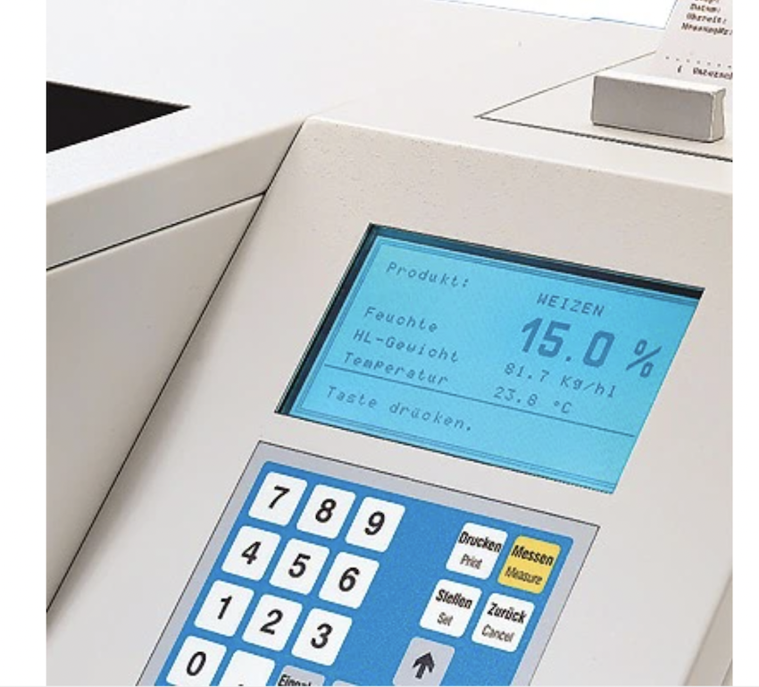 Máy phân tích độ ẩm và khối lượng riêng trong ngũ cốc, Model: Granomat, Hãng: Pfeuffer / Đức