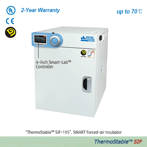 Tủ ấm đối lưu cưỡng bức 50 Lít, Model:  ThermoStable™ SIF-50, Hãng: DAIHAN/Hàn Quốc