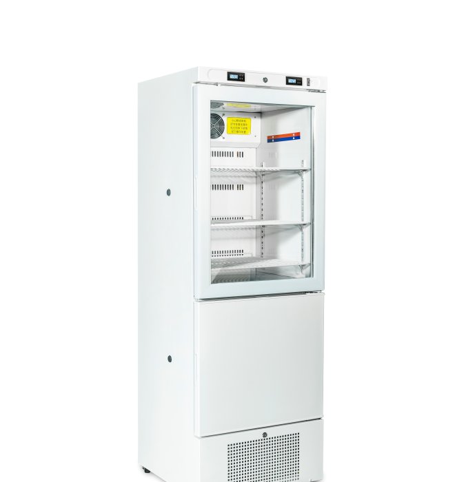 Tủ lạnh kết hợp tủ đông (-25/+4 độ) tủ đứng, Model: KYCD-300, Hãng: Carebios/Trung Quốc