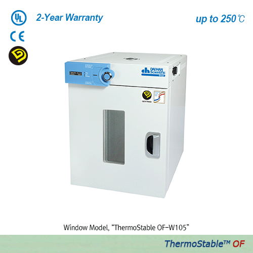 Tủ sấy đối lưu cưỡng bức (bản cửa sổ kính) 155 lít, Model: ThermoStable™ OF-W155, Hãng: DAIHAN /Hàn Quốc