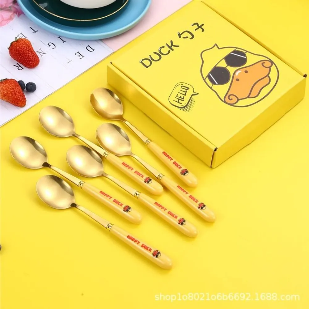 Bộ 6 Thìa Vàng (THÙNG 120B) ĐỒ DÙNG NHÀ BẾP