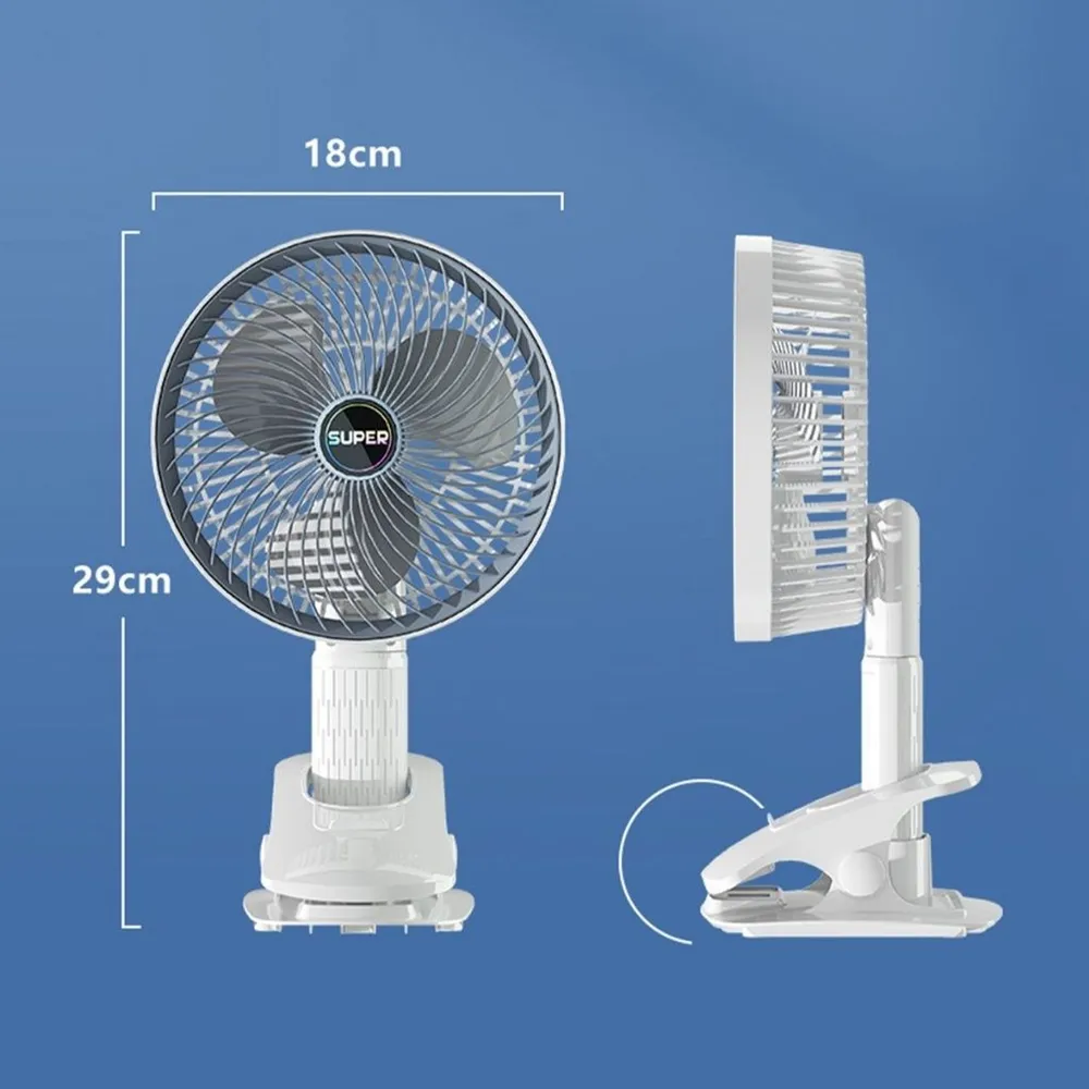 Quạt kep tích điện ( THÙNG 40C)