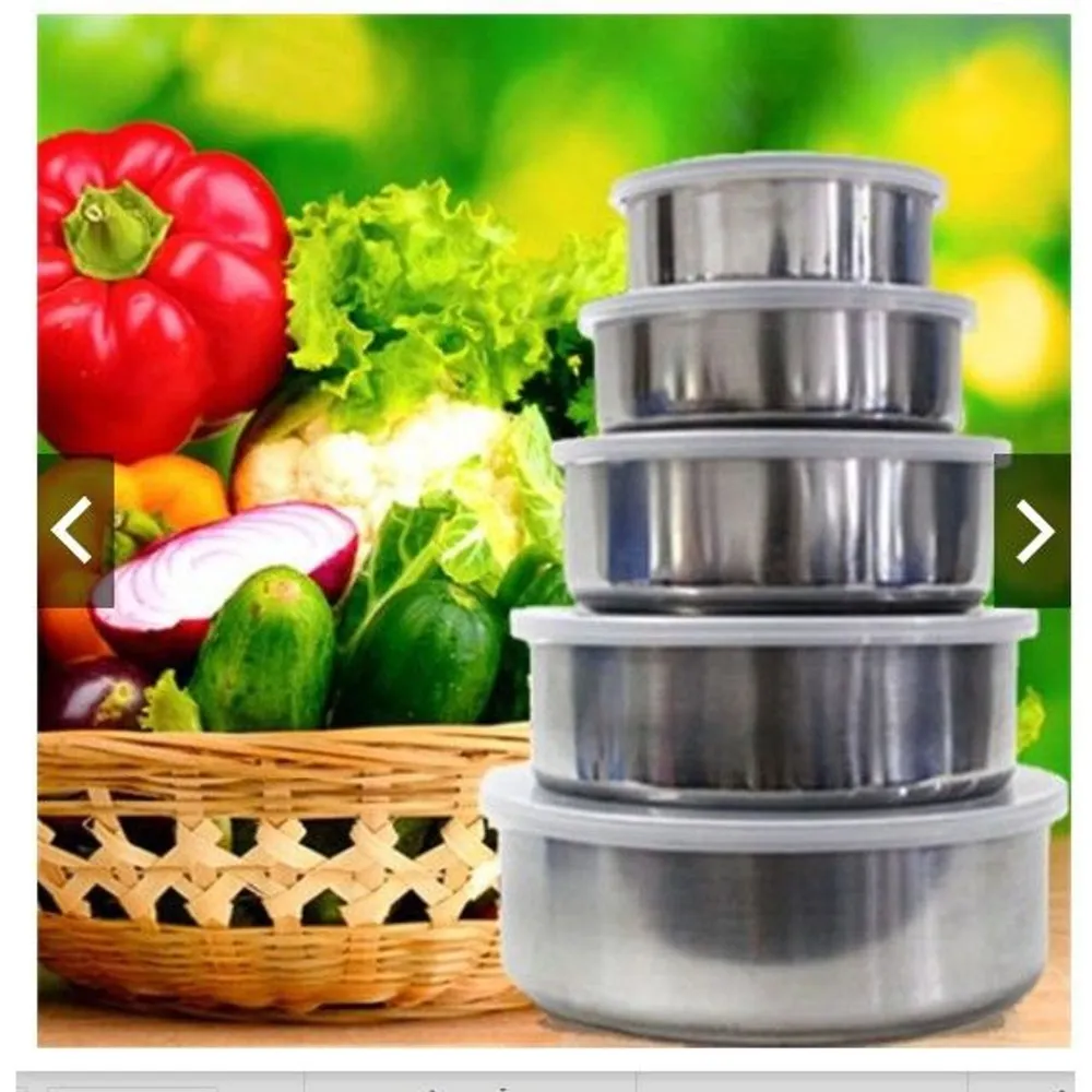 Bộ 5 Bát Inox (THUNG 60C)