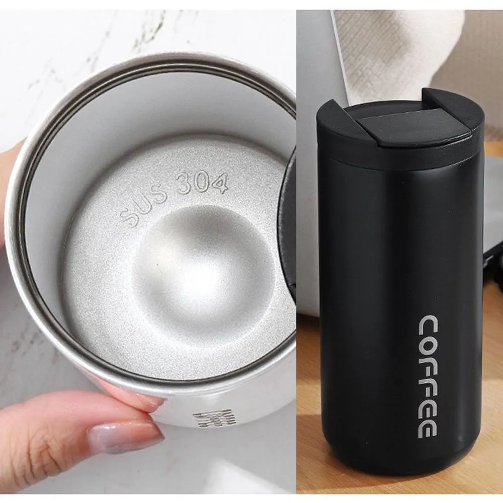 Cốc Giữ Nhiệt – Cốc Coffe Trụ 400ML ( THÙNG 50C)