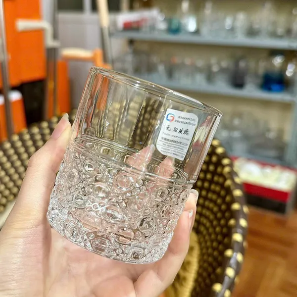 Bộ 6 cốc thủy tinh 360ML (bộ 6 ly) thủy tinh cao cấp đế dày – cốc thủy tinh siêu trong