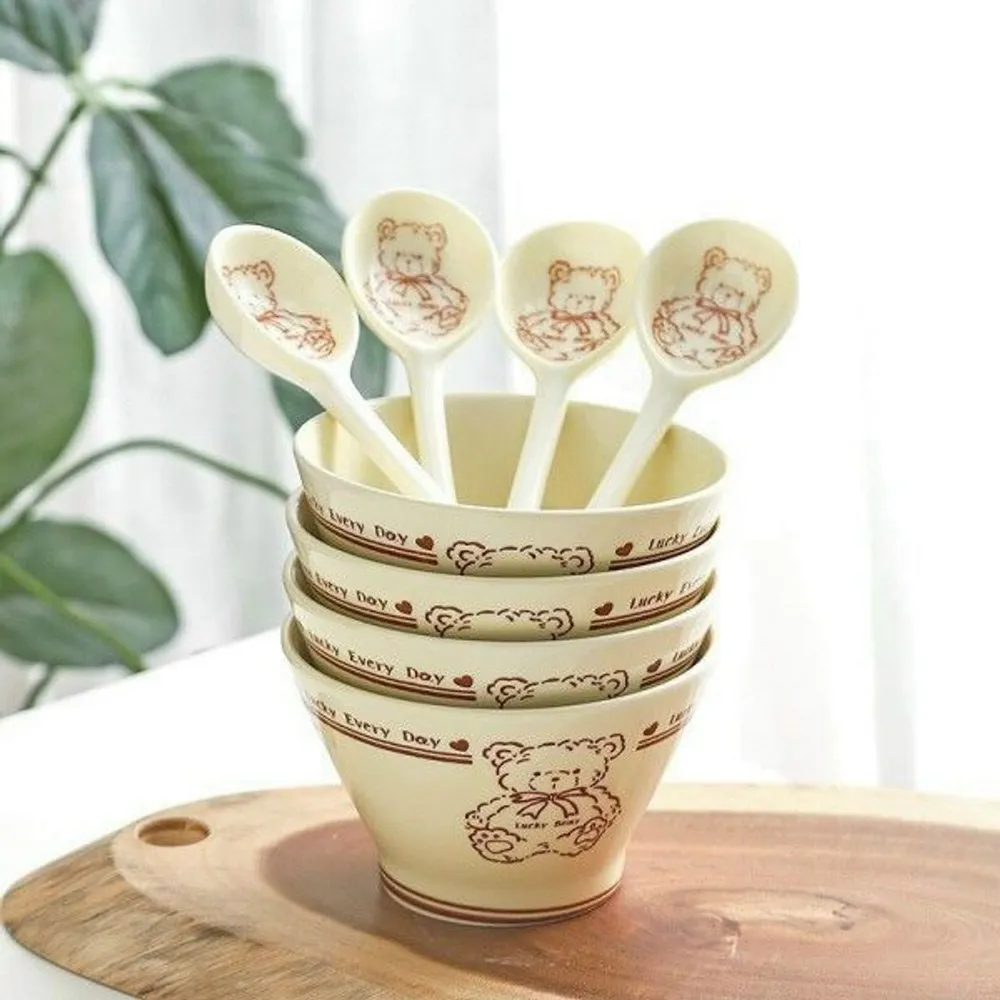 Bát Nón Kèm Thìa Các Mẫu (THÙNG 80C)