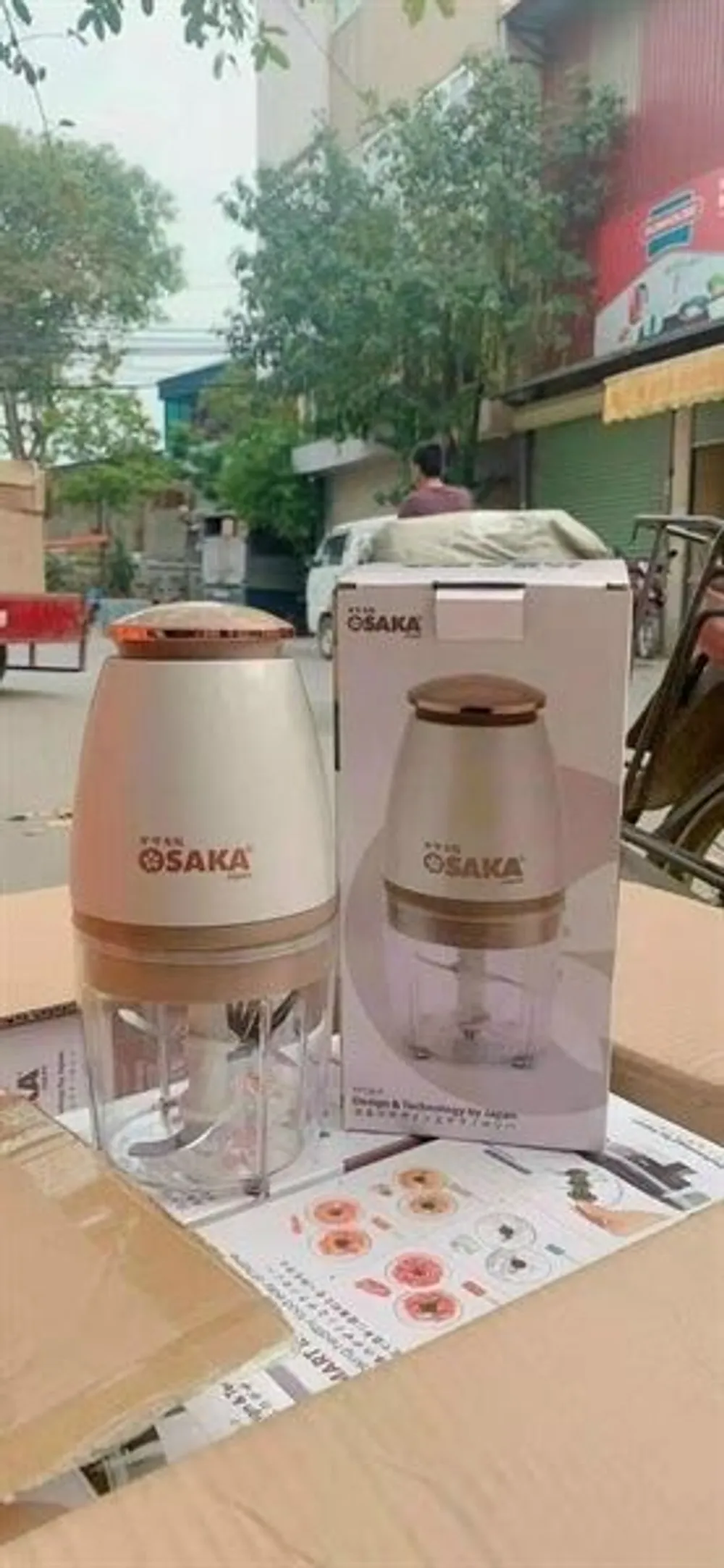 Máy Xay OSAKA Nhật Bản Sinh Tố Đa Năng(xay thịt, xay đá,..)