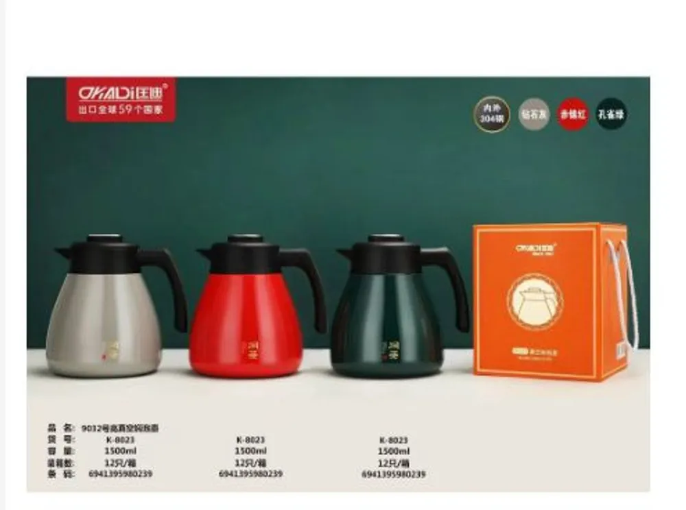 Ấm giữ nhiệt pha trà inox cao cấp