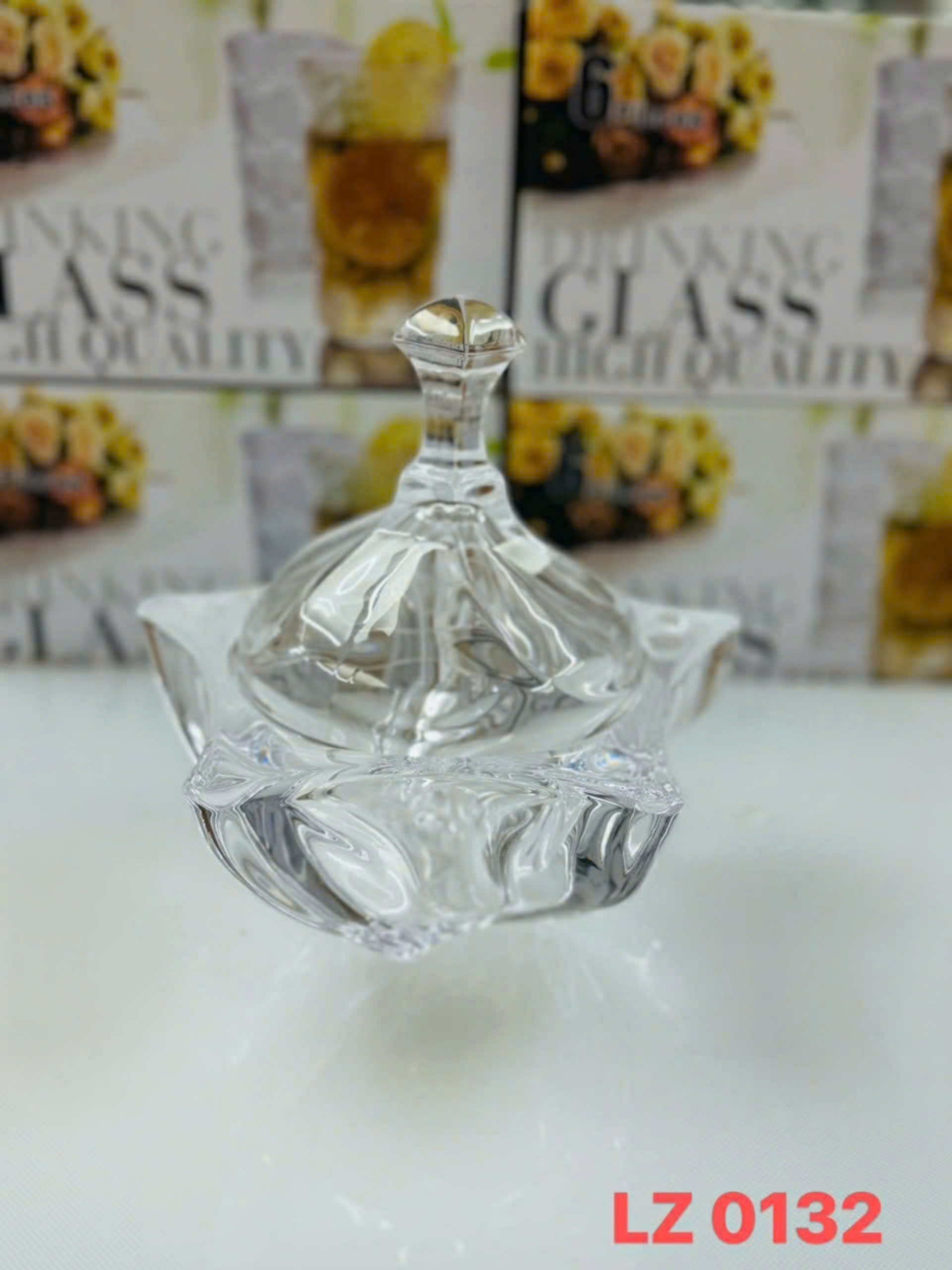 Âu mứt thủy tinh  (thùng 24c)