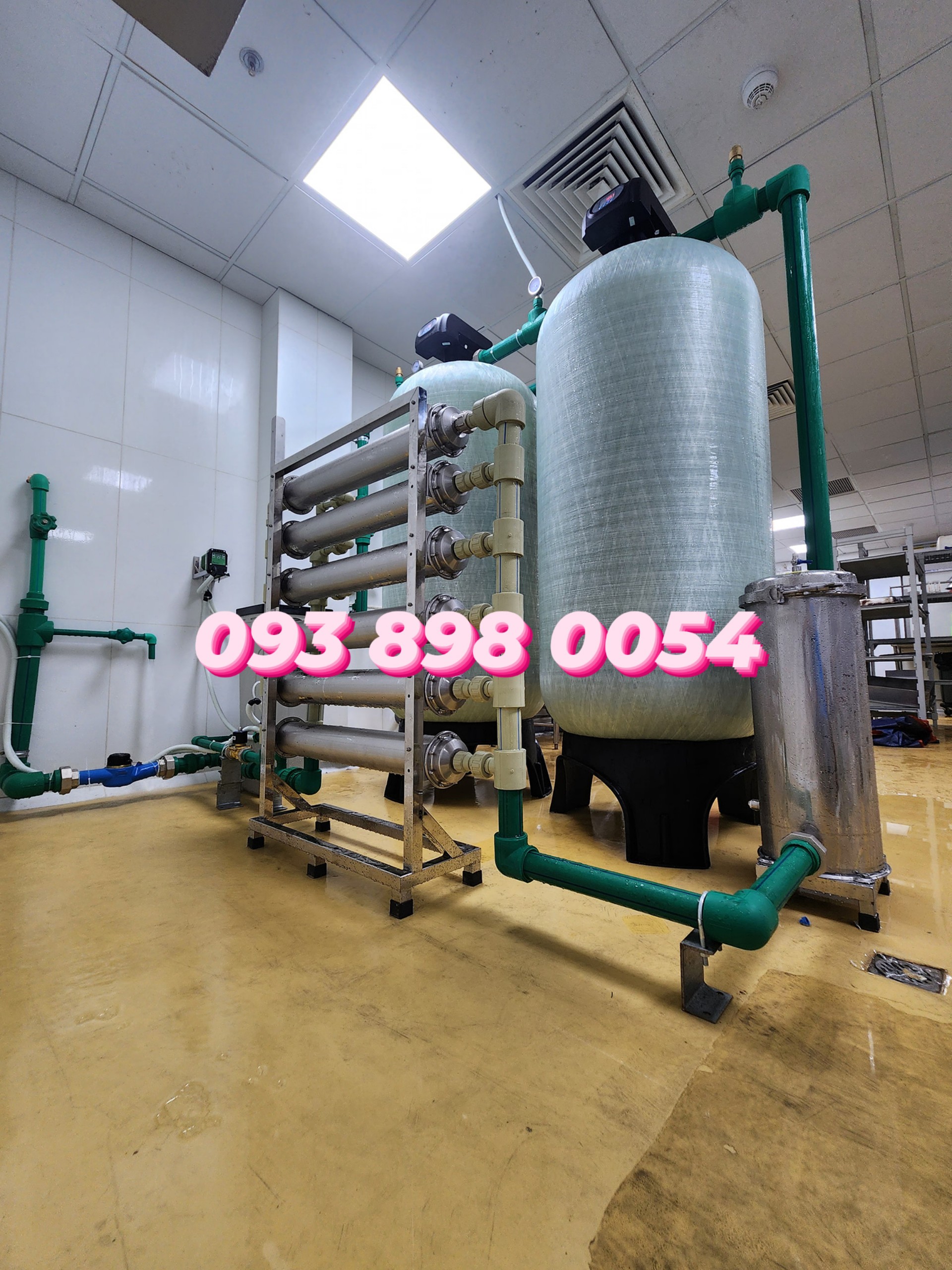 Hệ xử lý cột lọc Bà Nà Hill