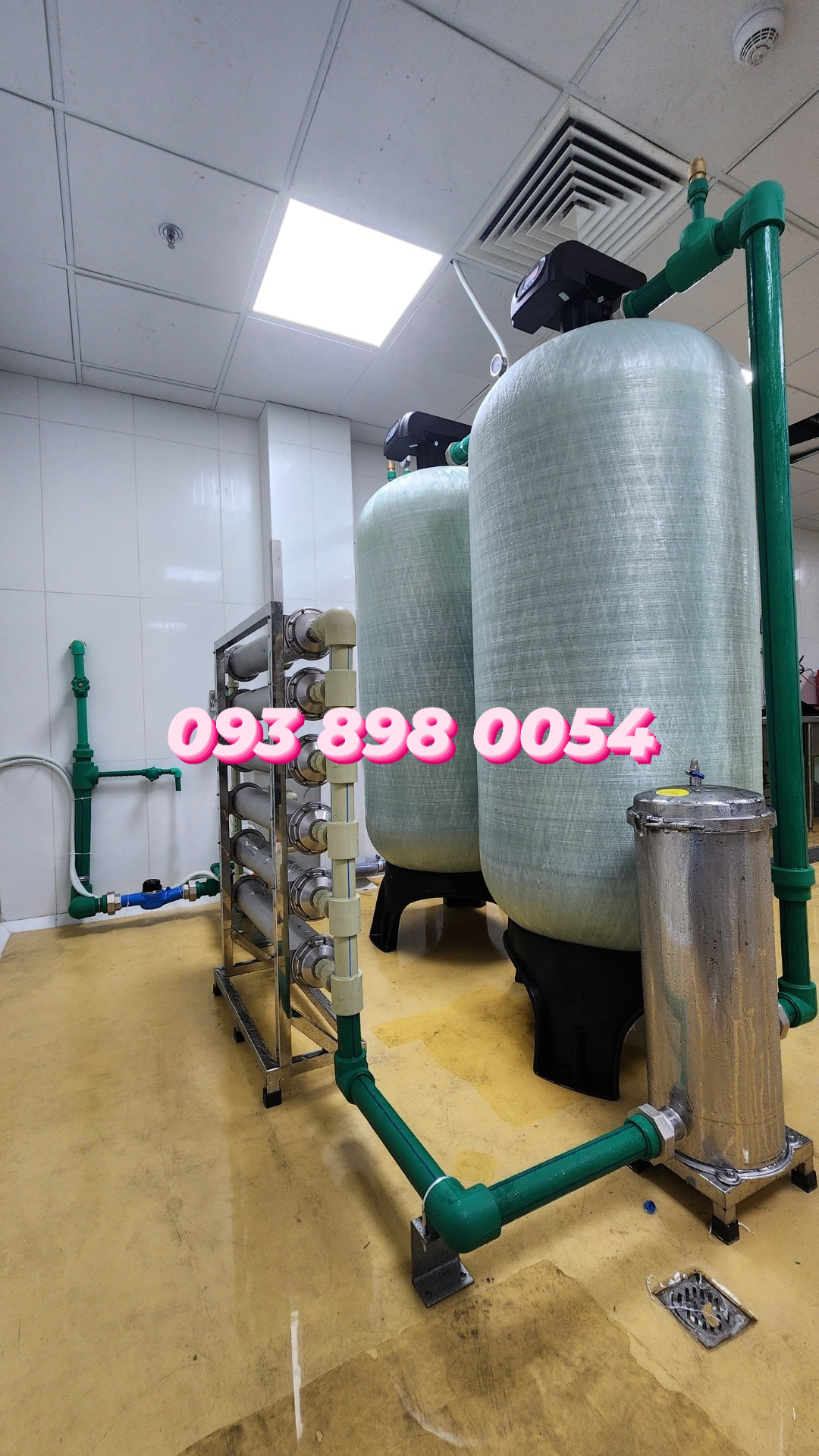 Hệ xử lý cột lọc Bà Nà Hill