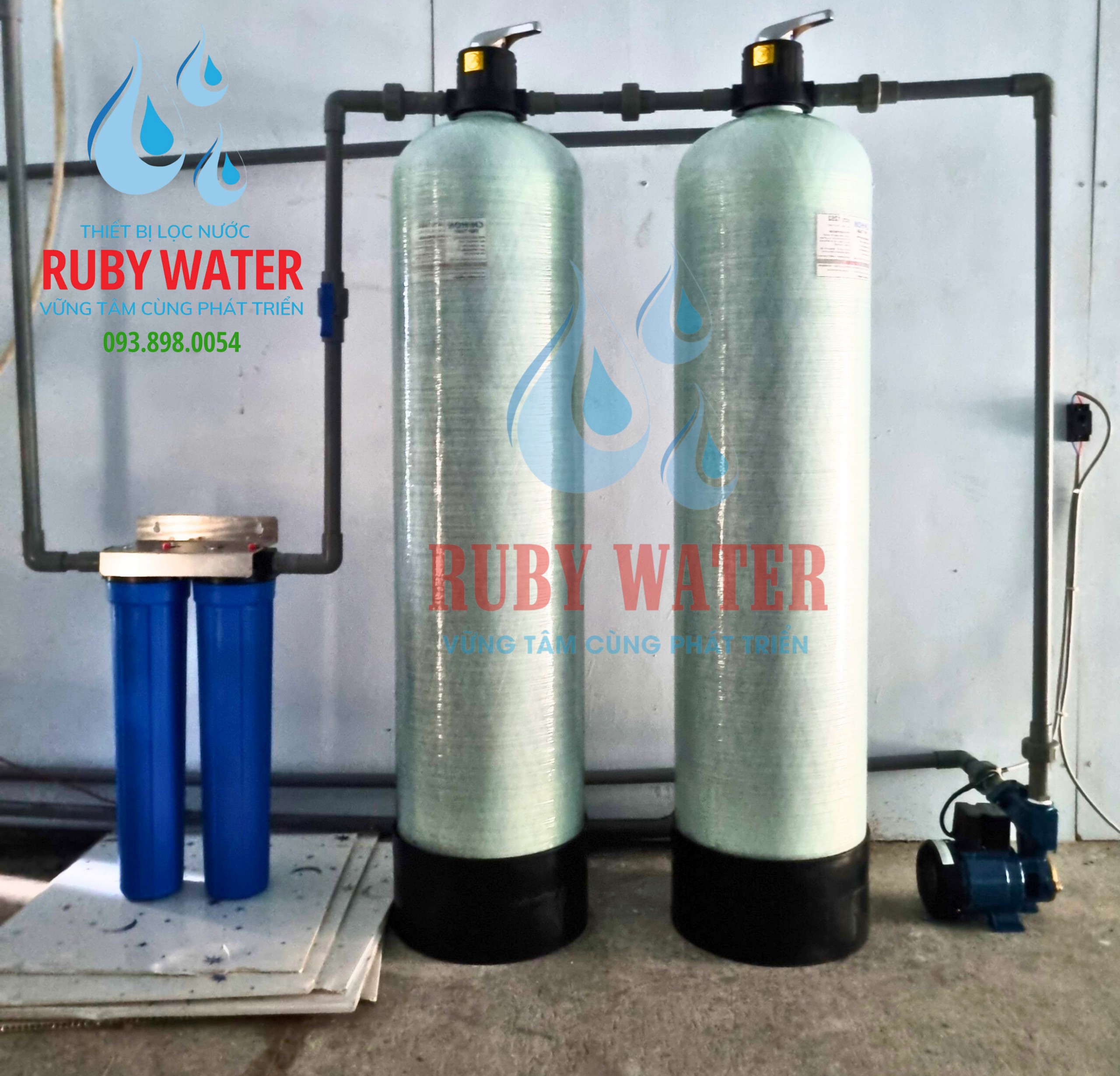 Hệ xử lý cột lọc inox