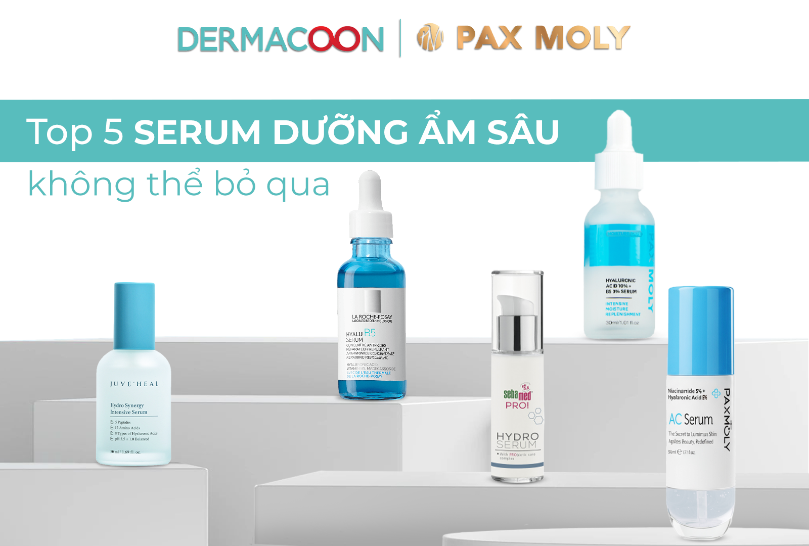 TOP 5 SERUM DƯỠNG ẨM SÂU KHÔNG THỂ BỎ QUA KHI THỜI TIẾT HANH KHÔ