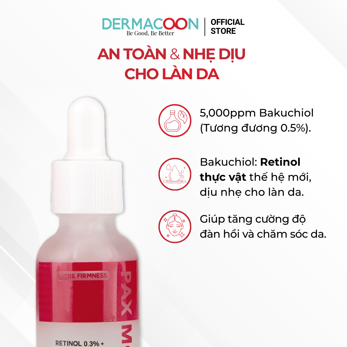 Combo Serum Dưỡng Da PAX MOLY 30ml & Miếng dán mụn ELABAND Hộp 23 miếng