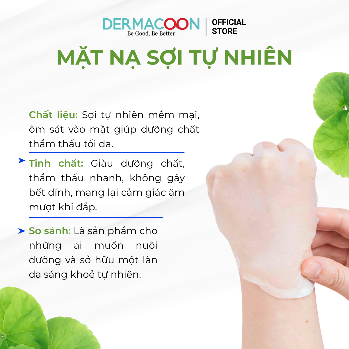 Hộp 10 miếng mặt nạ dưỡng ẩm giúp làm dịu, giảm kích ứng và cải thiện các vấn đề về da PAX MOLY Real Cica Mask Pack