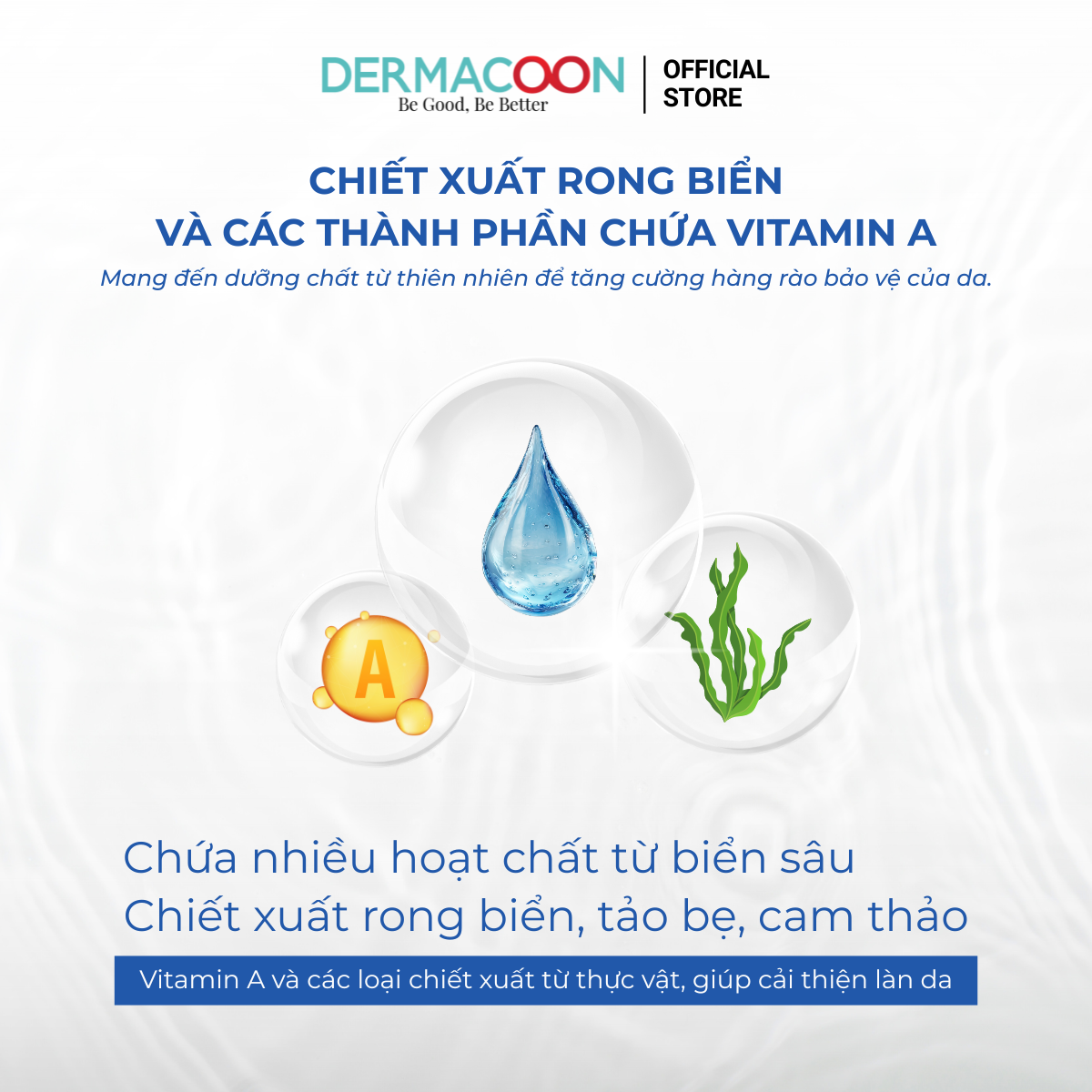 Mặt nạ dưỡng ẩm chuyên sâu giúp làm dịu kích ứng trên da khô PAX MOLY Hyaluronic Acid Deep Sea Water Mask Pack 5 Miếng