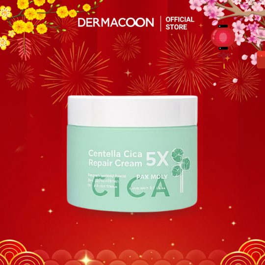 PAXMOLY Centella Cica 5X Repair Cream 100g Kem dưỡng Rau Má giúp cấp ẩm sâu, làm dịu và phục hồi cho da 100g