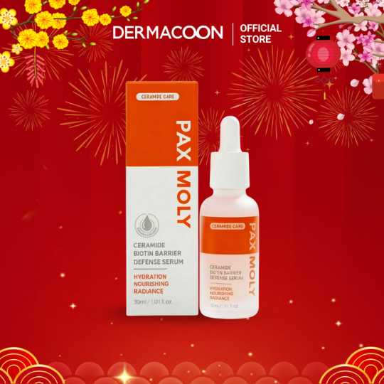 PAXMOLY Ceramide Biotin Barrier Defense Serum Tinh chất dưỡng ẩm, hỗ trợ phục hồi và giúp củng cố hàng rào bảo vệ da