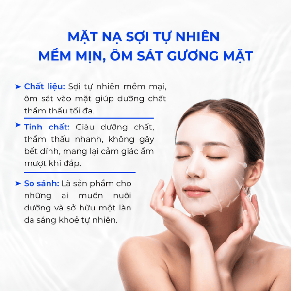 Mặt nạ dưỡng ẩm giúp làm sáng và giảm các dấu hiệu lão hoá da PAX MOLY Real Glutathione Mask Pack (Hộp 10 miếng)