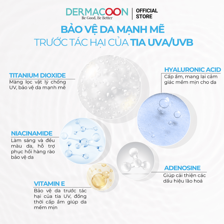 Kem chống nắng kiềm dầu giúp dưỡng ẩm và bảo vệ da PAXMOLY Daily Hyaluronic Aqua Sunscreen Cream