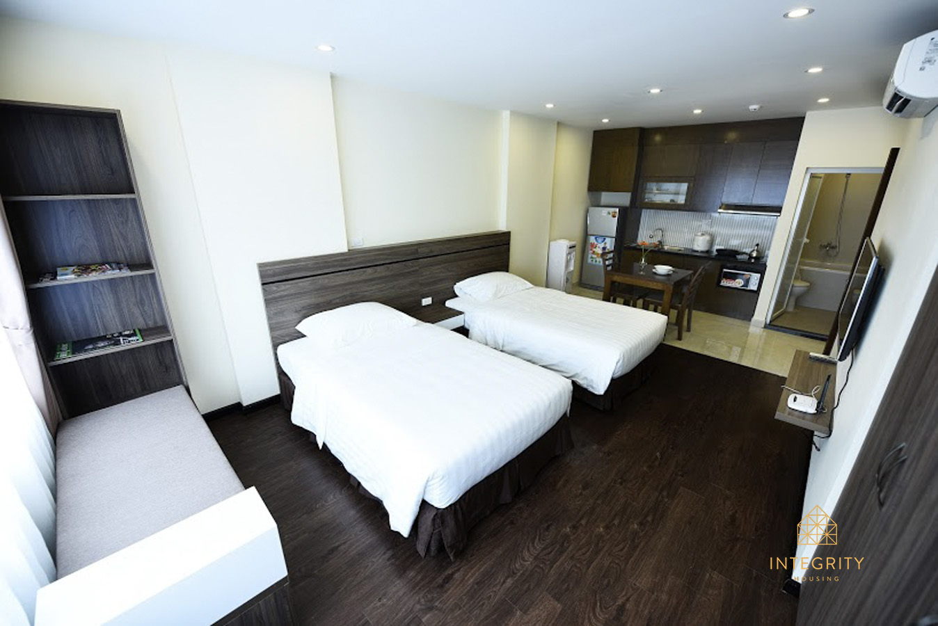 Cho thuê ngày căn hộ Studio Hoàng Quốc Việt, Cầu Giấy