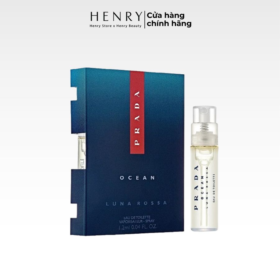 [Vial 1.2ml] Nước Hoa Nam Prada Luna Rossa Ocean Le Parfum