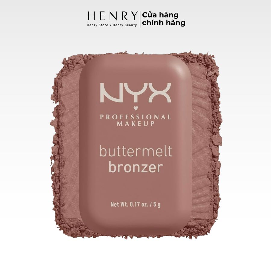 [Fullsize] Phấn Tạo Khối NYX Buttermelt Bronzer 5g Tone 06 Do Butta