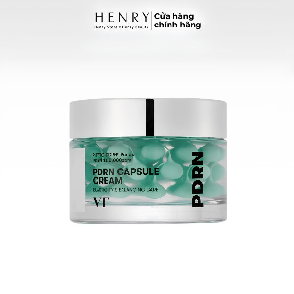 Kem Dưỡng Viên Nang VT Cosmetics PDRN Capsule Cream 100 (50ml) – Phục Hồi, Cấp Ẩm Và Hỗ Trợ Tái Tạo Da