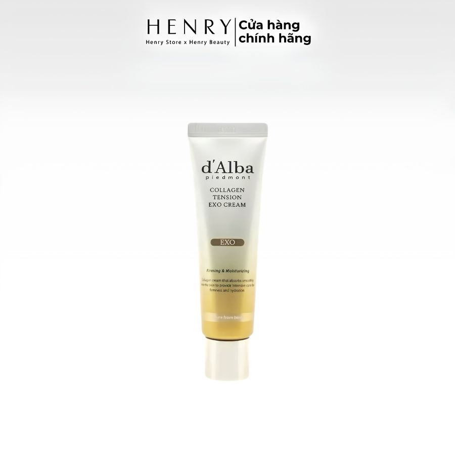 Kem Dưỡng d’Alba White Truffle Collagen Tension EXO Cream 50g – Hỗ Trợ Nâng Cơ, Căng Bóng Và Dưỡng Sáng Da