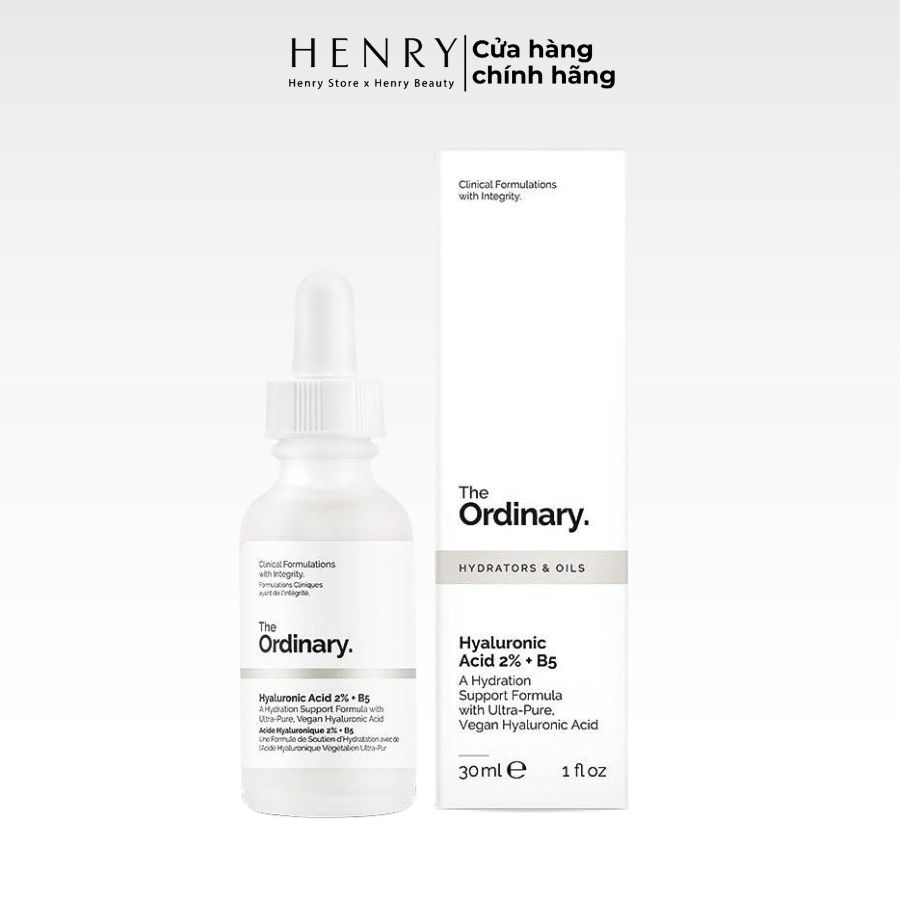 Serum Cấp Ẩm & Phục Hồi The Ordinary Hyaluronic Acid 2% + B5 Chính Hãng 30ml