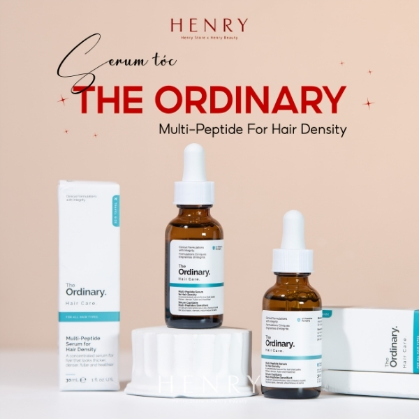 Serum Tóc The Ordinary Multi-Peptide For Hair Density 30ml – Hỗ Trợ Tóc Trông Dày Và Khỏe Hơn