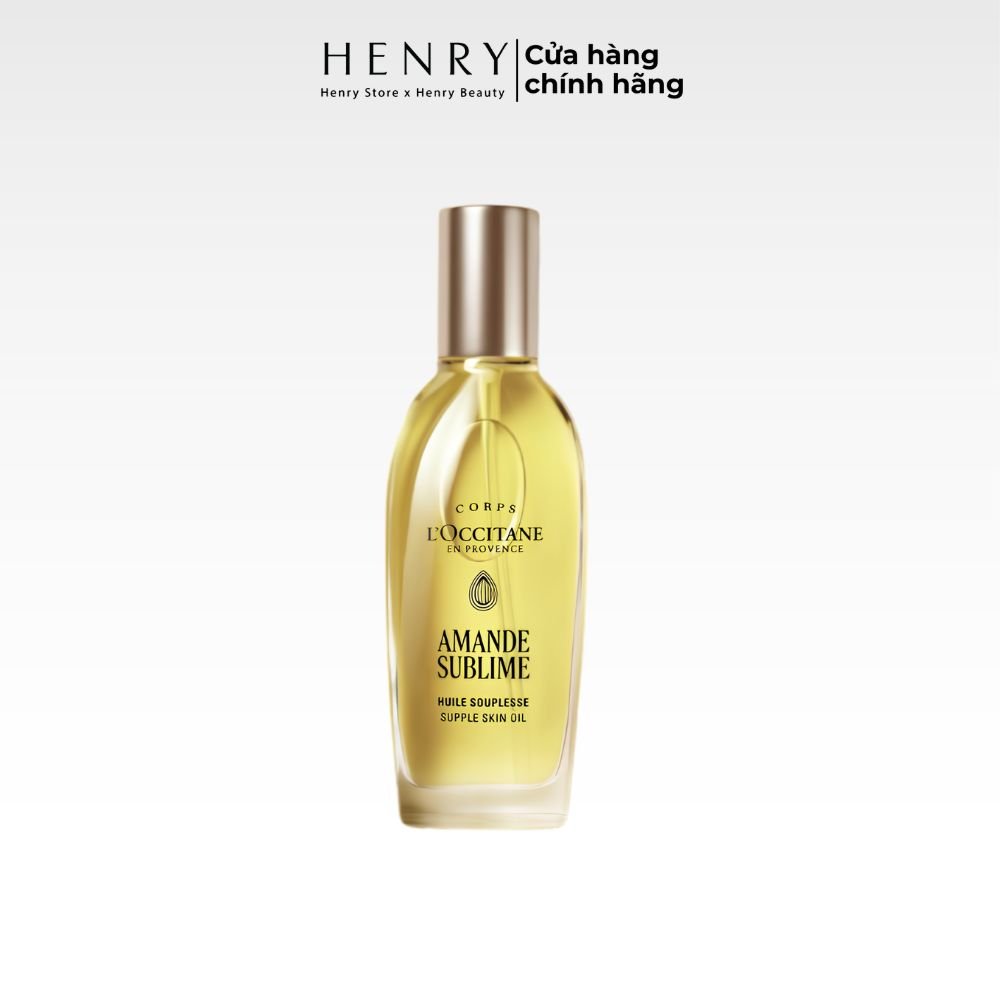 [Mẫu Mới] Dầu Dưỡng Thể Hạnh Nhân L'Occitane Amande Sublime Supple Skin Oil 100ml