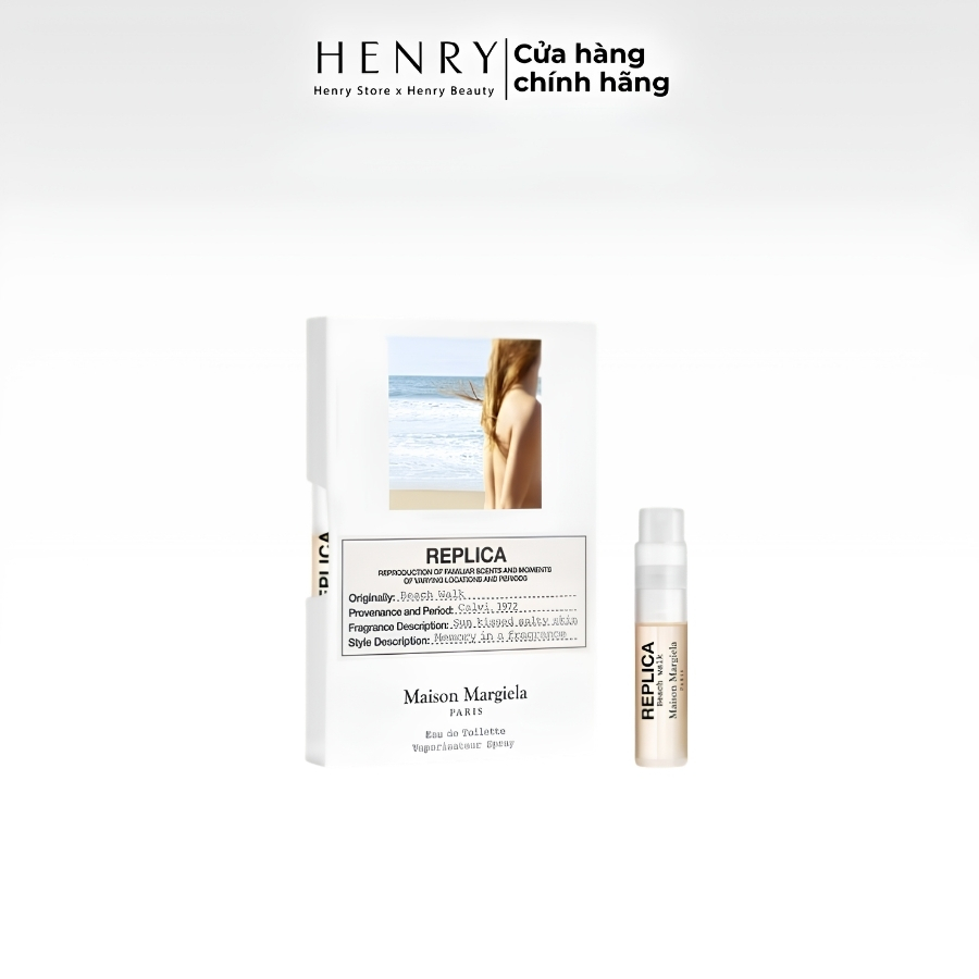 Vial Nước Hoa Replica Beach Walk 1.2ml – Hương Biển Mát Mẻ, Ngọt Ngào & Nữ Tính