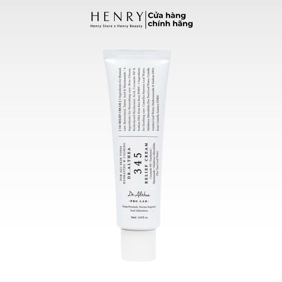 Kem dưỡng ẩm phục hồi Dr.Althea 345 Relief Cream 50ml (Xách Tay)