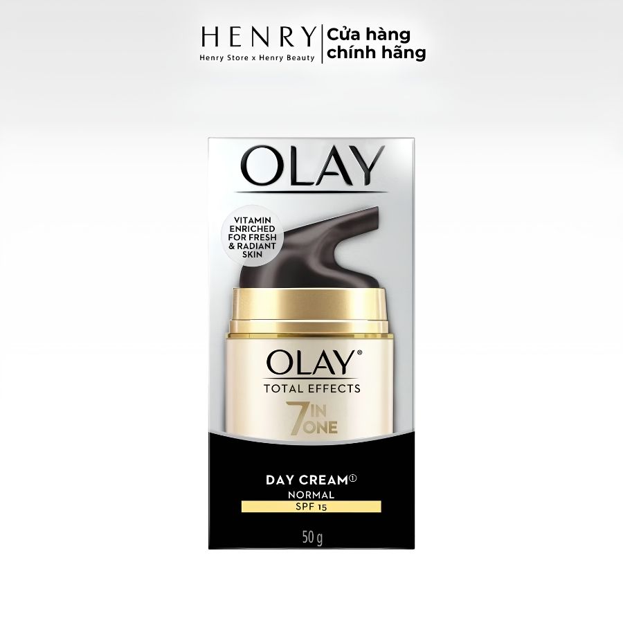 [Hàng Công Ty] Kem Dưỡng Ban Ngày Olay Total Effects UV 50g – Dưỡng Ẩm, Chống Lão Hóa 7 Trong 1 Kèm SPF15
