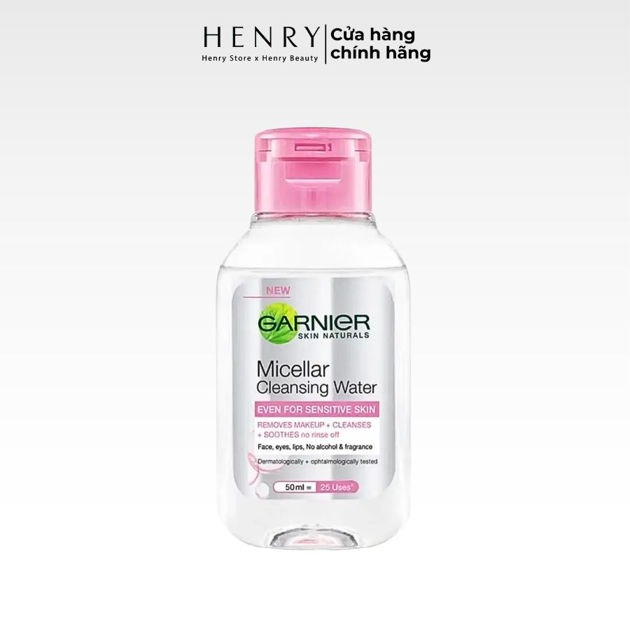 [Hàng Công Ty] Nước Tẩy Trang Garnier Làm Sạch Sâu Mini 50ml