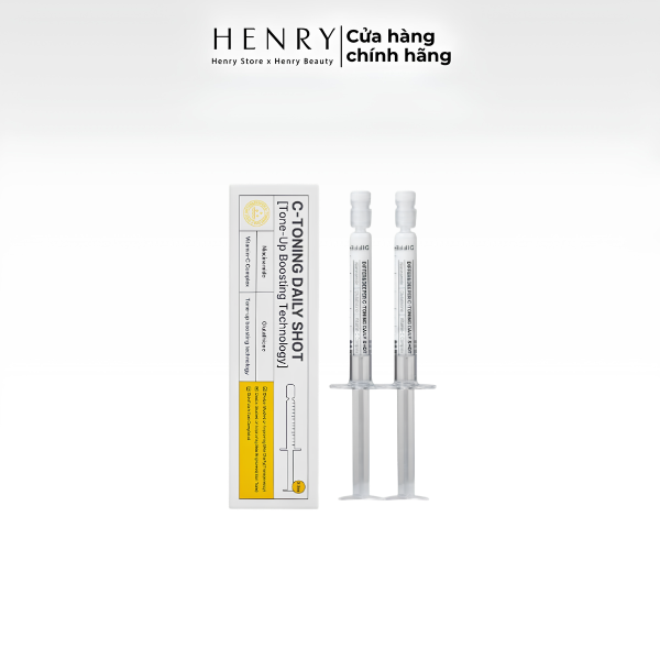 Hộp 2 Ống Tinh Chất Differ&Deeper C-Toning Daily Shot 2.5ml x 2 – Hỗ Trợ Làm Sáng Da, Cải Thiện Tông Màu Và Tăng Độ Rạng Rỡ