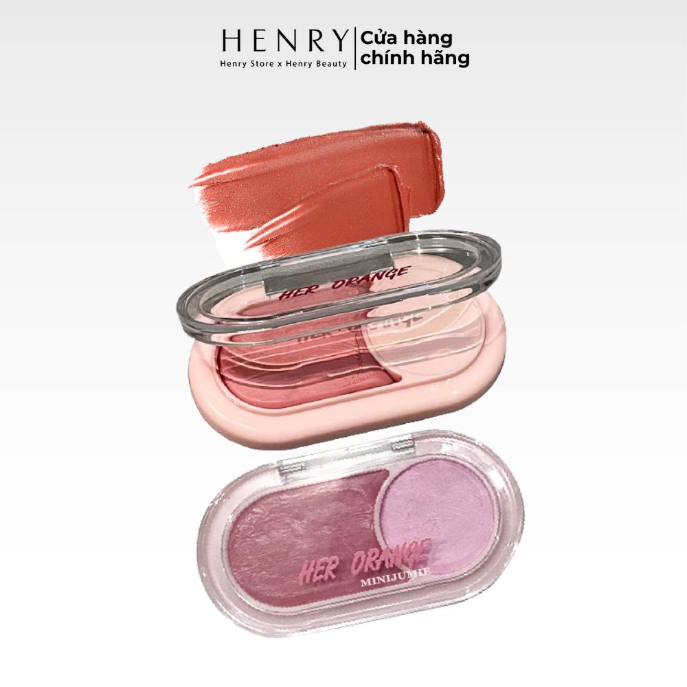 Má Hồng Kem Herorange Double Color Blush, Đôi Má Ửng Hồng Tự Nhiên Chỉ Trong 30 Giây