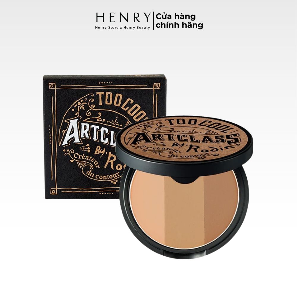 Phấn Tạo Khối 3 Màu Too Cool For School Art Class By Rodin Shading 9.5g [Tone 01 Classic]