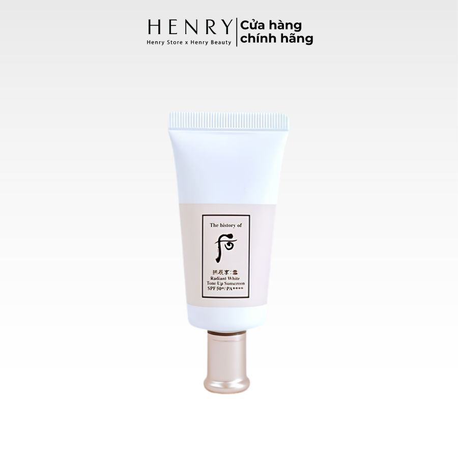 [Tách Set - Mini 25ml] Kem Chống Nắng Nâng Tông Whoo Radiant White Tone Up Sunscreen SPF50+/PA++++