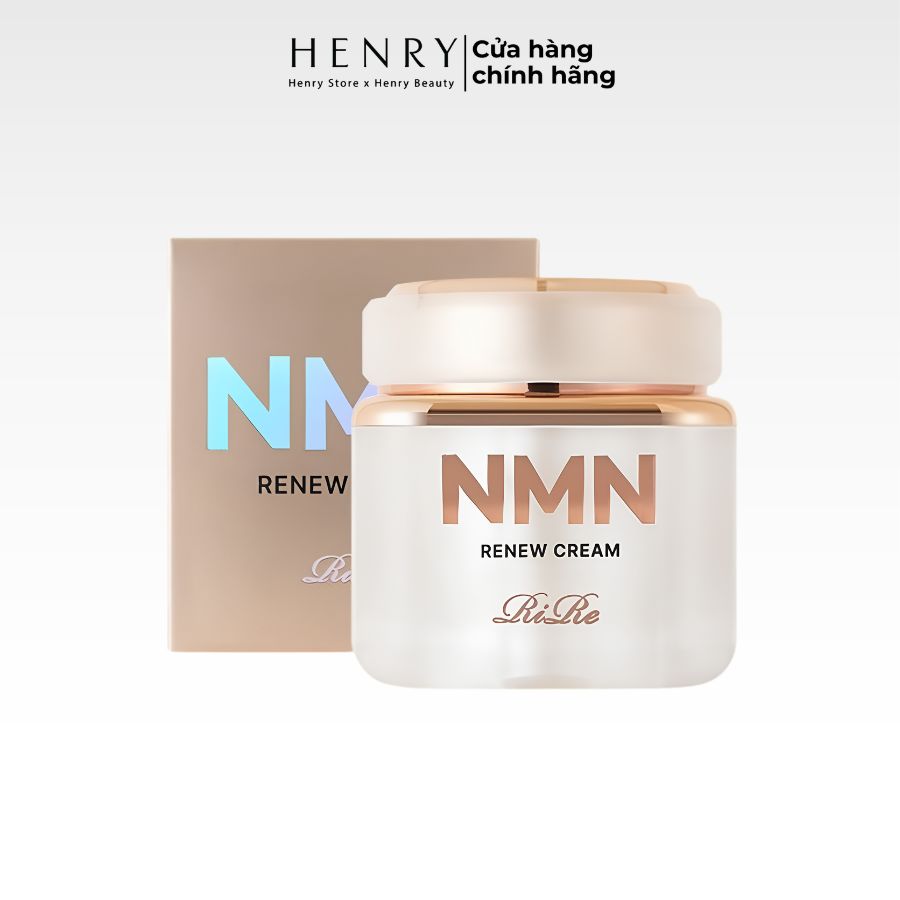 Kem Dưỡng NMN Renew Cream Rire 50g Phục Hồi, Dưỡng Sáng & Trẻ Hóa Da Chuyên Sâu [XT]