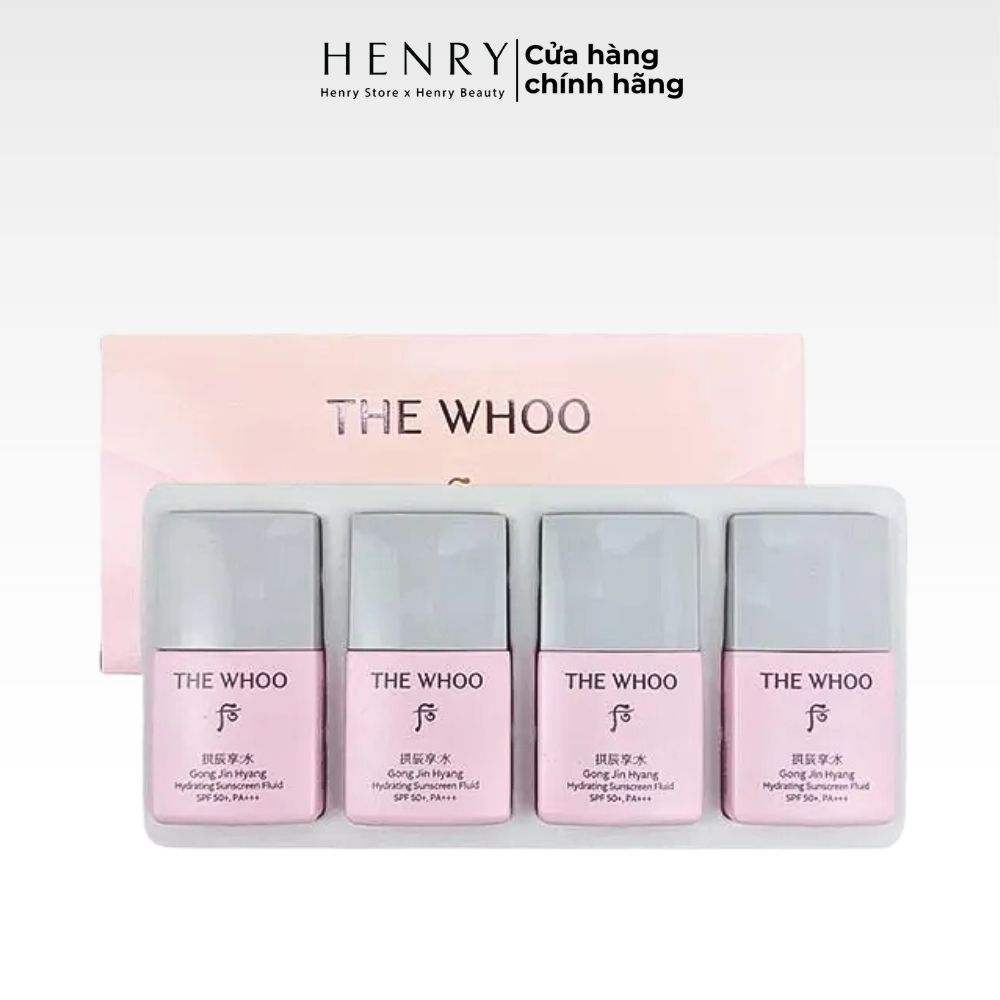 Kem Chống Nắng Whoo Gongjinhyang Hydrating Mini 13ml (1 Tuýp tách set)