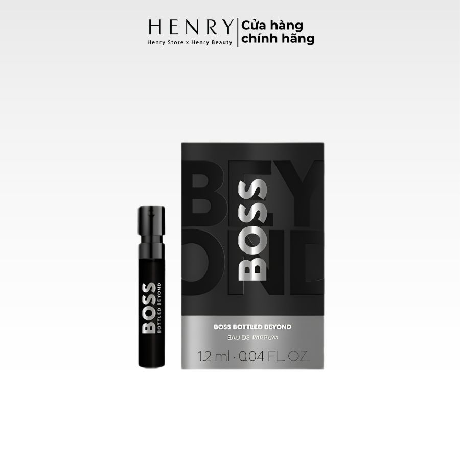 [Vial] Nước Hoa Nam Hugo Boss Boss Bottled Beyond EDP 1.2ml Hương Gỗ Mạnh Mẽ, Lôi Cuốn